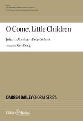 O Come, Little Children SATB choral sheet music cover